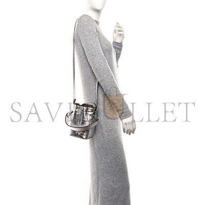 FENDI MON TRESOR LAMINATED LEATHER BAG (18*12*10cm) 
